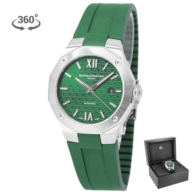 Baume&Mercier Men's M0A10618 Riviera Green Dial Auto