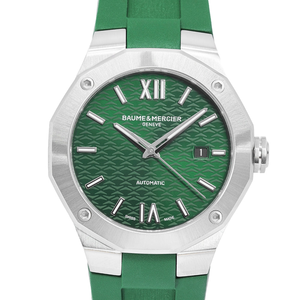 Baume&Mercier Men's M0A10618 Riviera Green Dial Auto