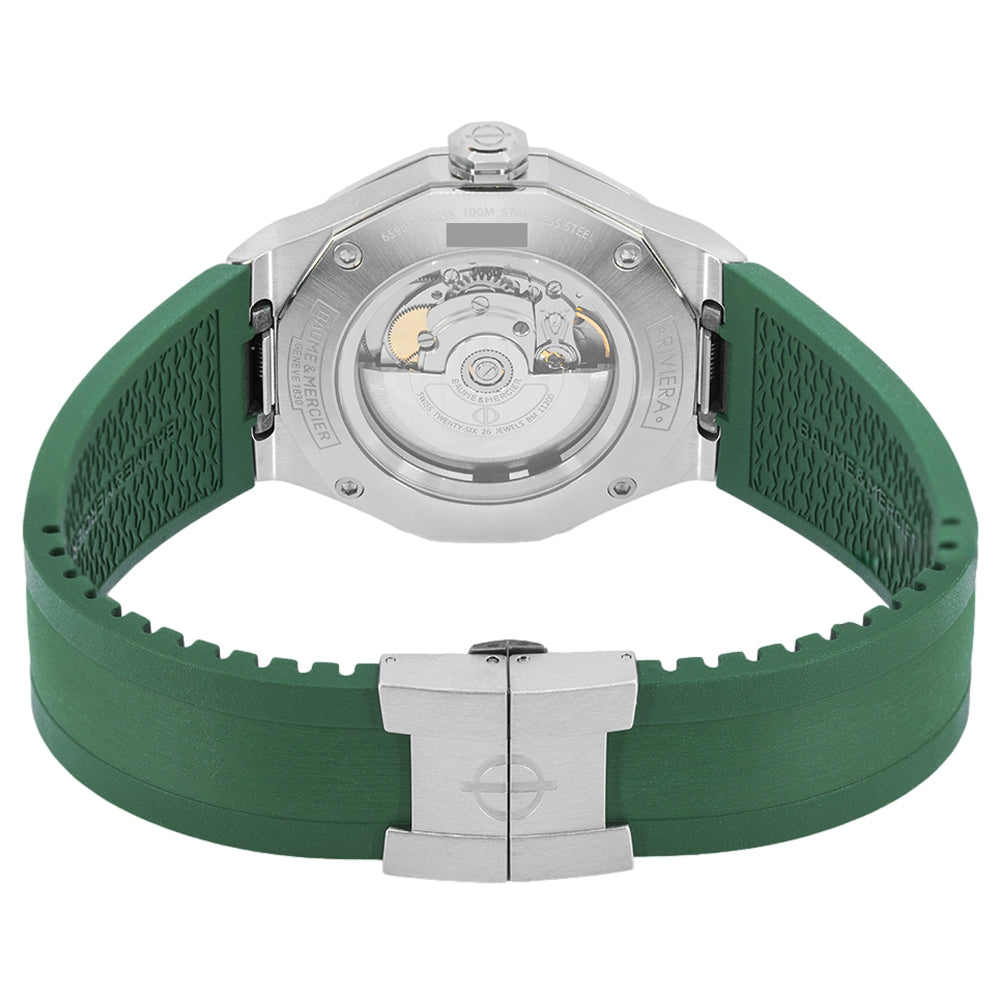 Baume&Mercier Men's M0A10618 Riviera Green Dial Auto