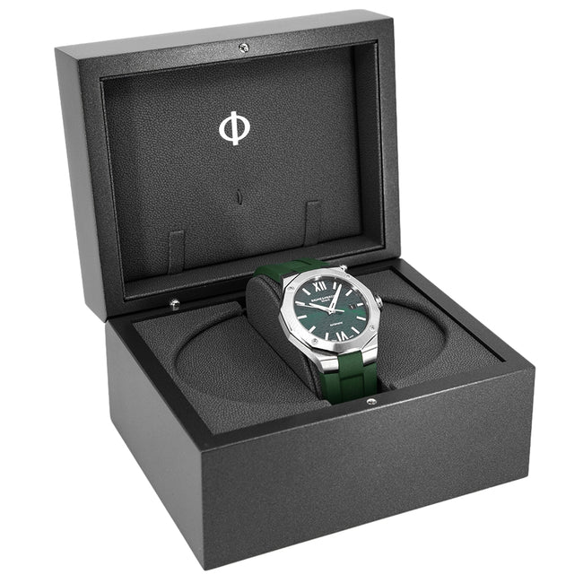 Baume&Mercier Men's M0A10618 Riviera Green Dial Auto