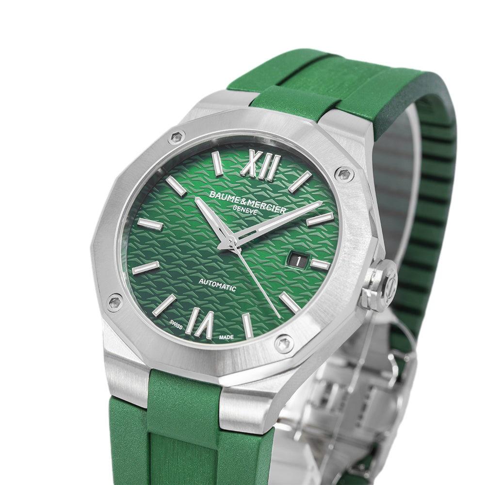 Baume&Mercier Men's M0A10618 Riviera Green Dial Auto