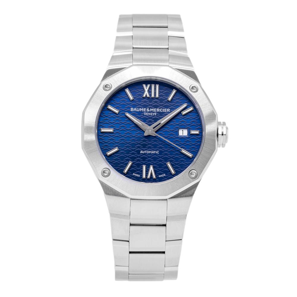 Baume & Mercier Men's M0A10620 Riviera Blue Dial