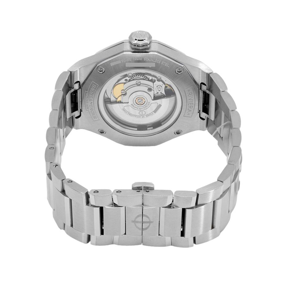 Baume & Mercier Men's M0A10620 Riviera Blue Dial