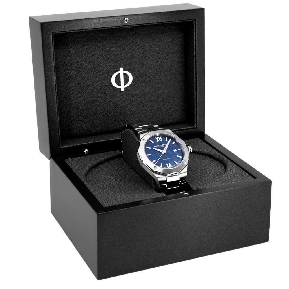 Baume & Mercier Men's M0A10620 Riviera Blue Dial