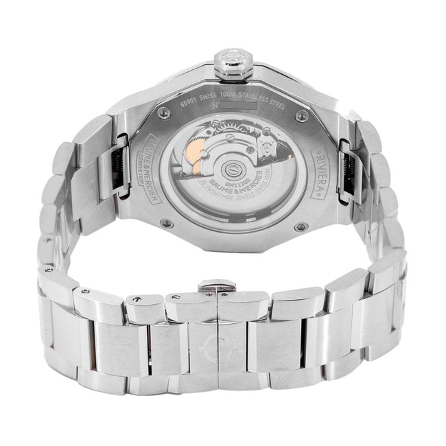 Baume & Mercier  Men's M0A10622 Riviera Silver Dial Watch