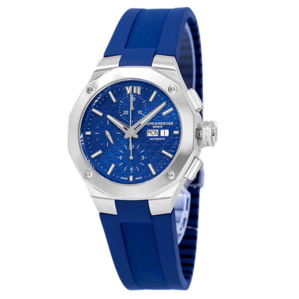 Baume & Mercier HerrenuhrM0A10623 Riviera Blaues Zifferblatt