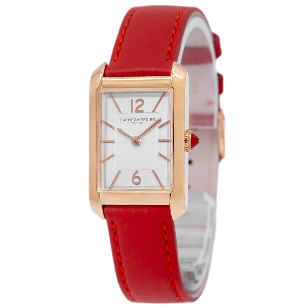 Baume & Mercier M0A10628 Hampton Pink Gold Titanium Quartz