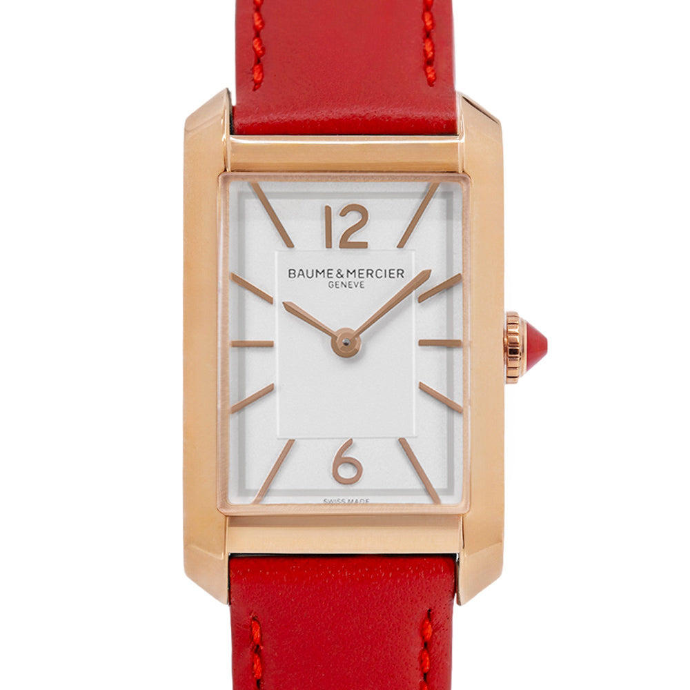 Baume & Mercier M0A10628 Hampton Pink Gold Titanium Quartz