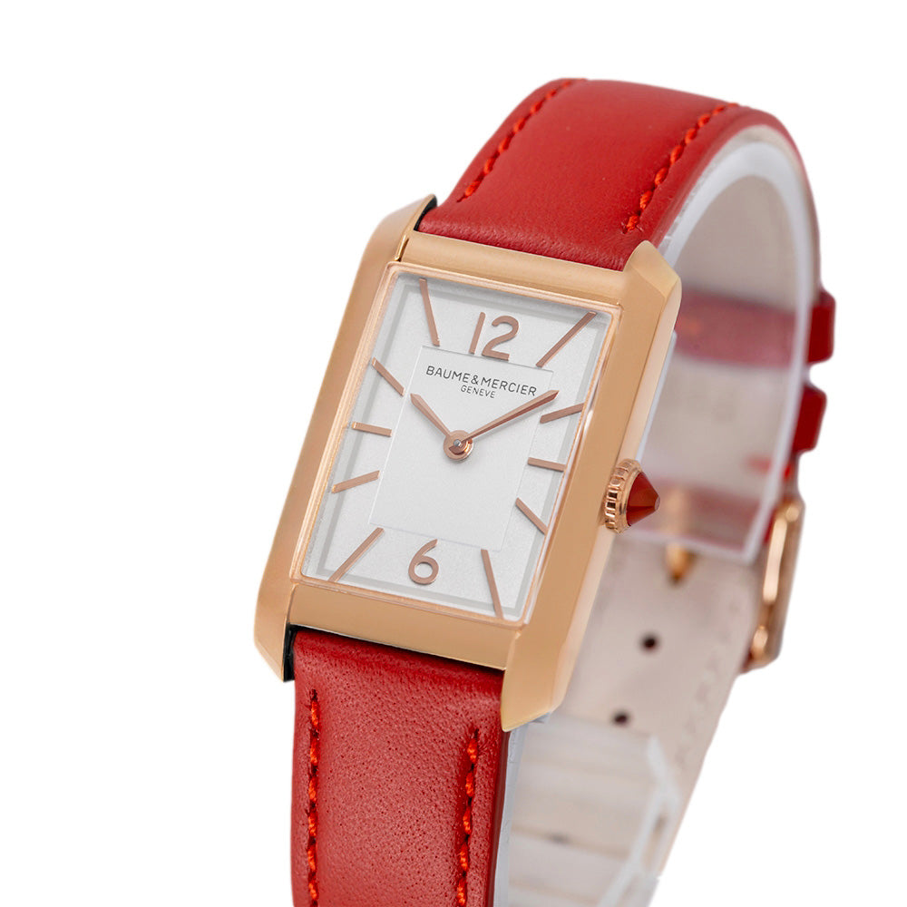 Baume & Mercier M0A10628 Hampton Pink Gold Titanium Quartz