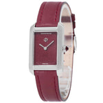 Baume & Mercier Women's M0A10673 Hampton Burgundy Quartz