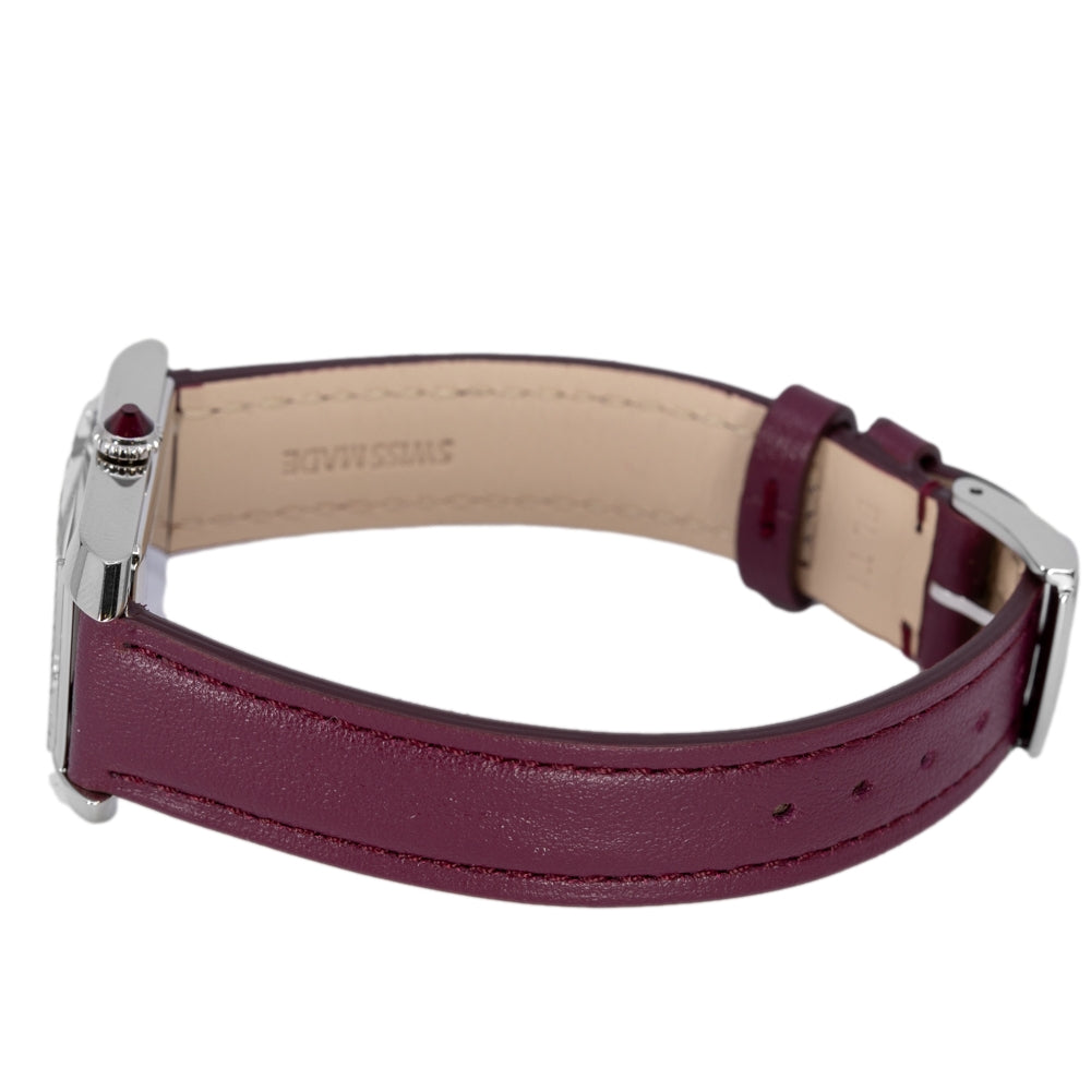 Baume & Mercier Women's M0A10673 Hampton Burgundy Quartz