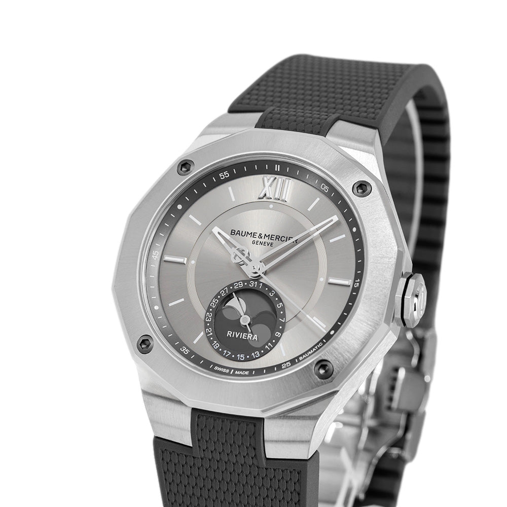 Baume & Mercier Men's M0A10681 Riviera 43mm Moonphase Auto
