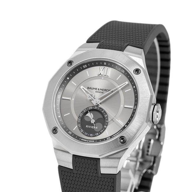 Baume & Mercier Men's M0A10681 Riviera 43mm Moonphase Auto