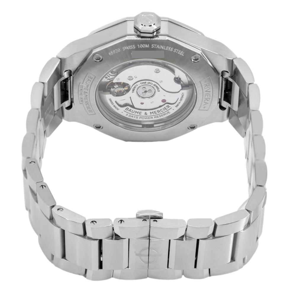 M0A10682-Baume&Mercie Men's M0A10682 Riviera Moon Phase Watch