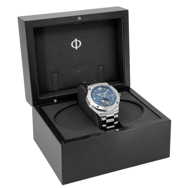 Baume&Mercie Men's M0A10682 Riviera Moon Phase Watch