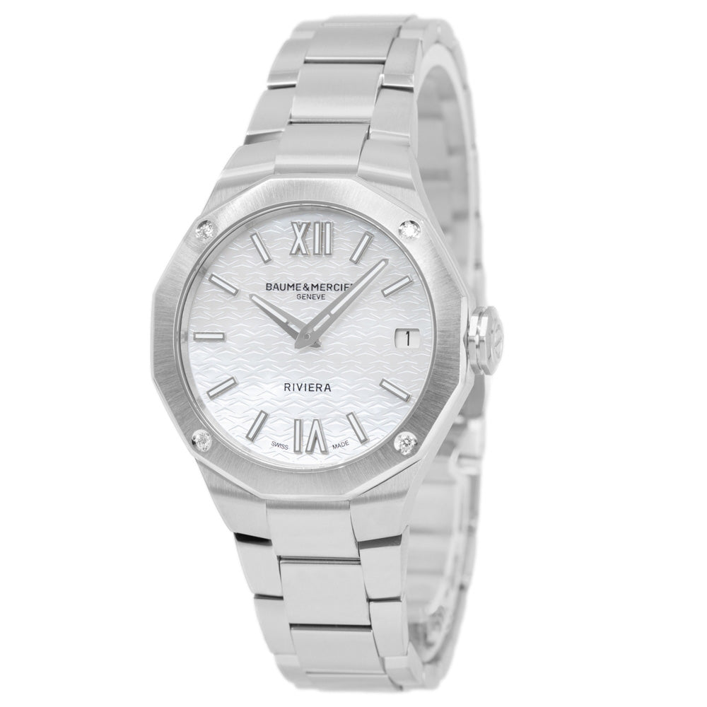 M0A10729-Baume & Mercier Women's 10729 Riviera Quartz