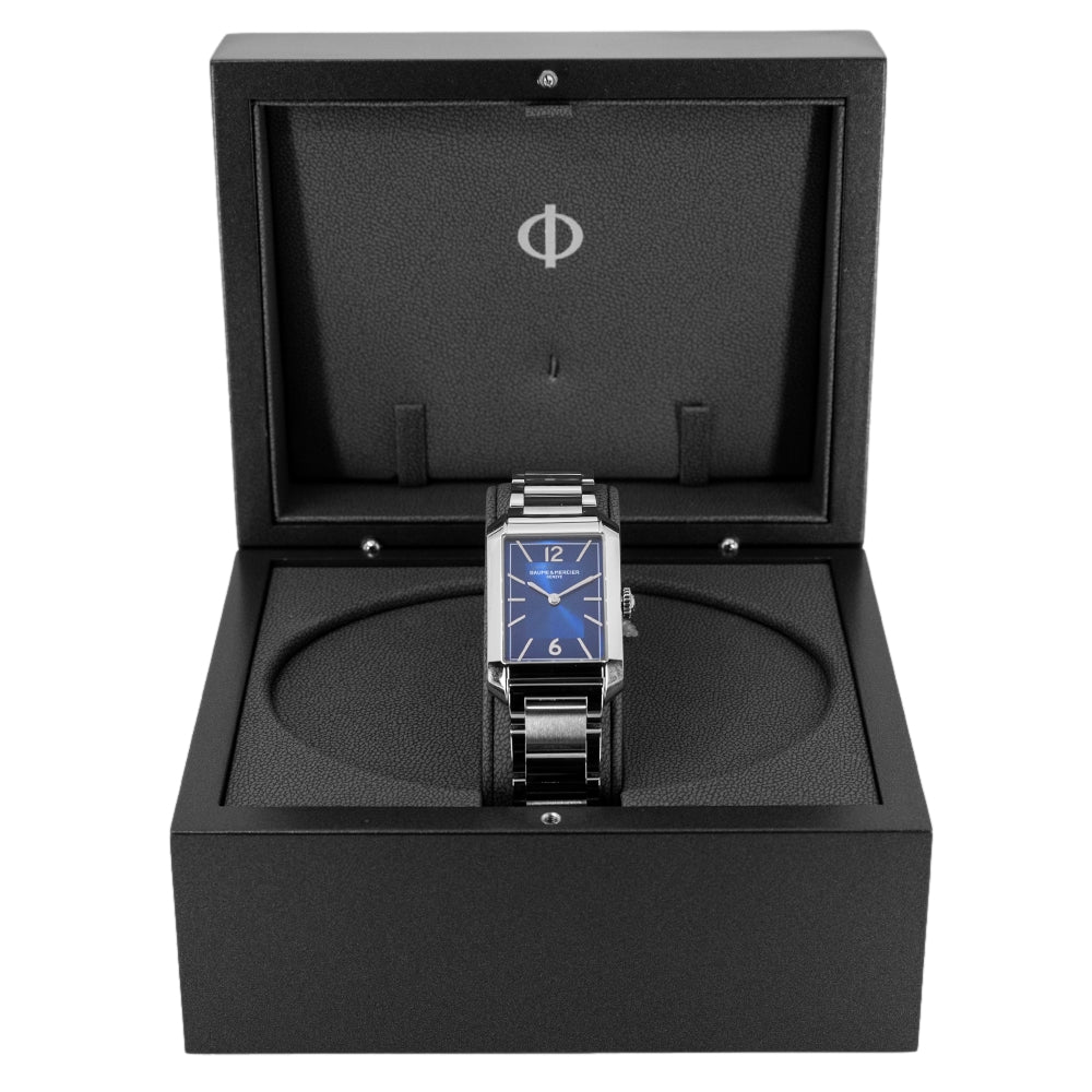 Baume & Mercier Men's M0A10754 Hampton Blue Dial Quartz