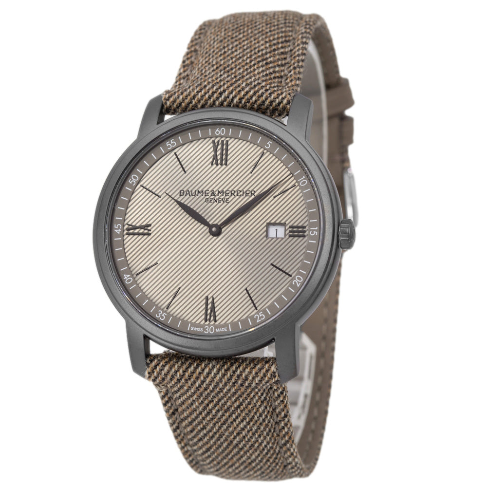 Baume & Mercier Men's M0A10767 Classima Grey Dial 42mm Quartz