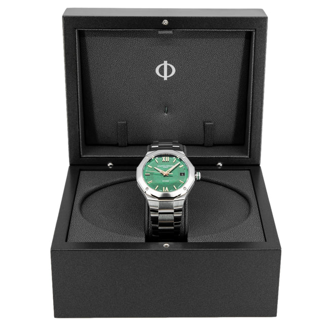 Baume & Mercier Men's 10770 Riviera 39 mm Green Dial Auto