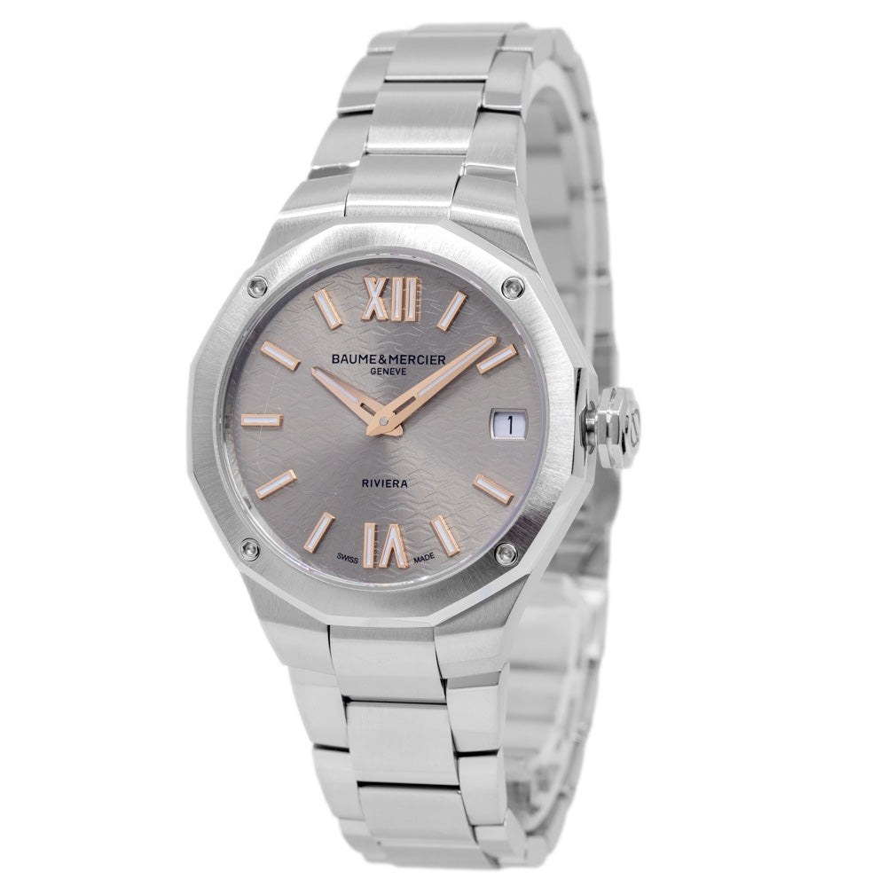 Baume & Mercier Women's M0A10810 Riviera 33mm Quartz