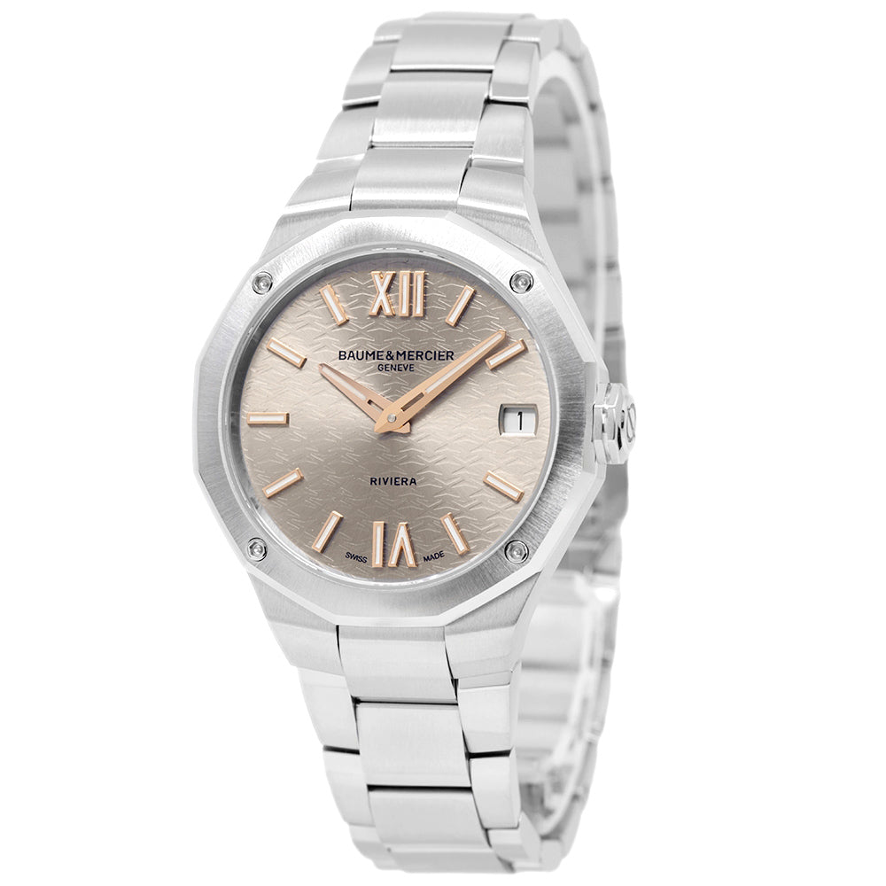 Baume & Mercier Women's M0A10810 Riviera 33mm Quartz