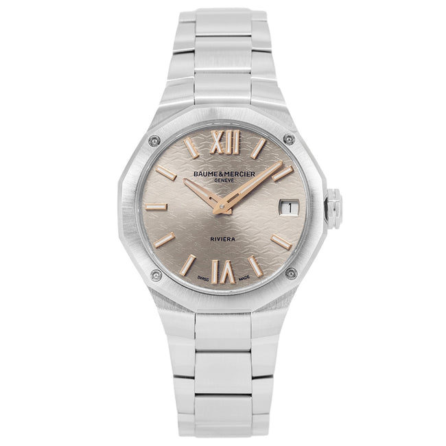 Baume & Mercier Women's M0A10810 Riviera 33mm Quartz