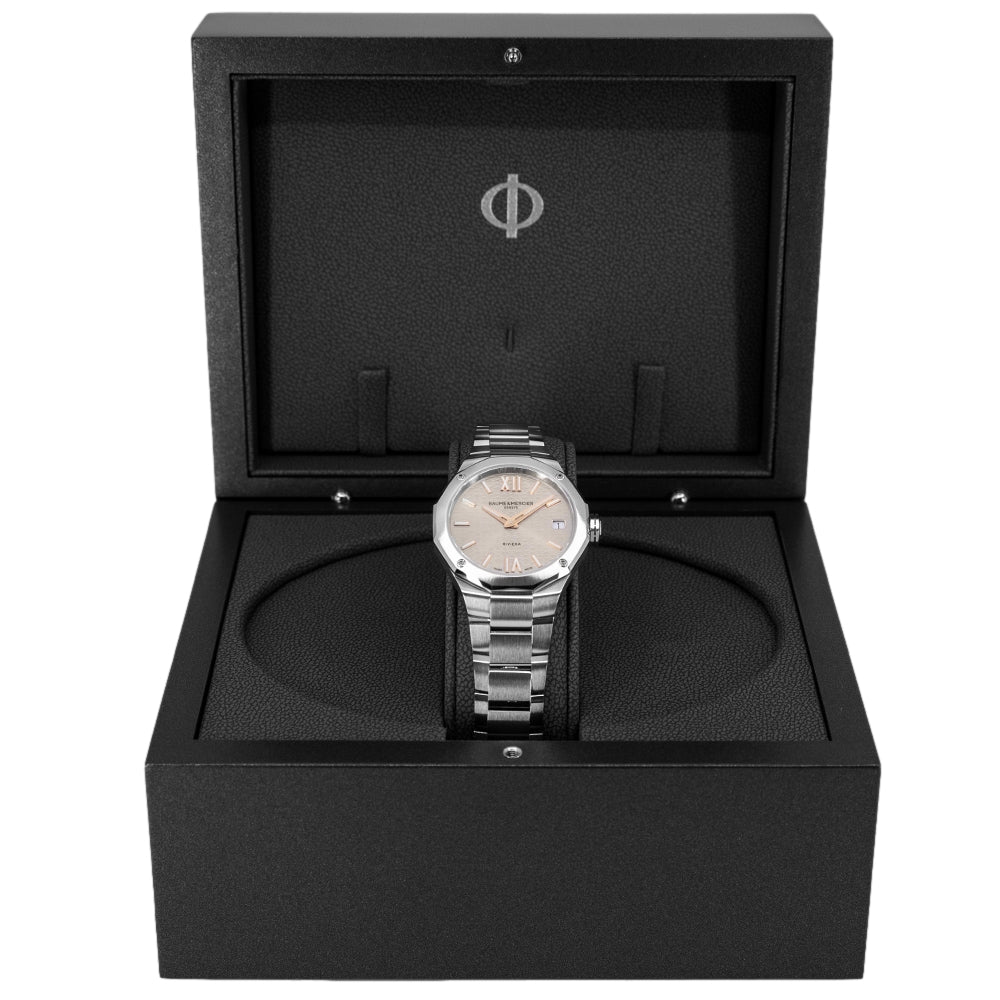 Baume & Mercier Women's M0A10810 Riviera 33mm Quartz