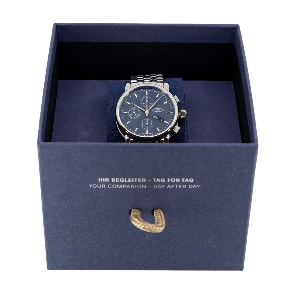 Muhle Glashütte Herrenuhr M1-30-92-MB Teutonia II Chronograph