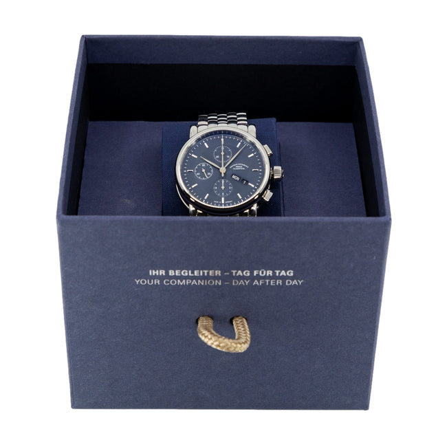 Muhle Glashütte Herrenuhr M1-30-92-MB Teutonia II Chronograph