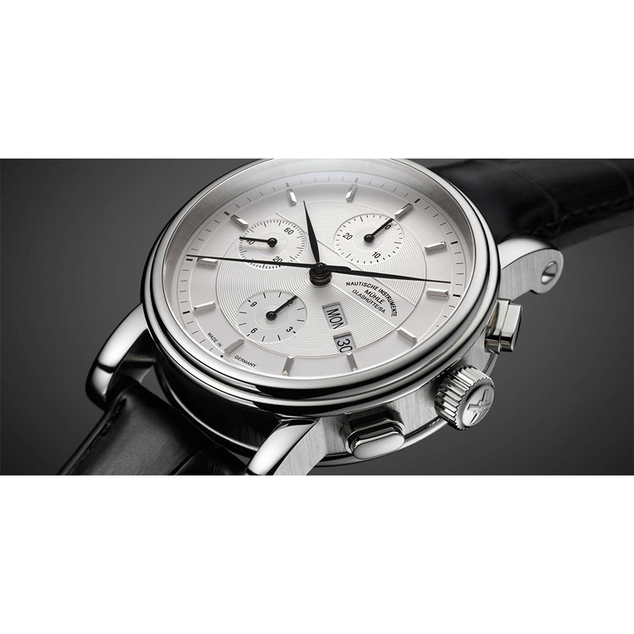 M1-30-95-LB-Muhle Glashutte Men's M1-30-95-LB Teutonia II Chronograph 