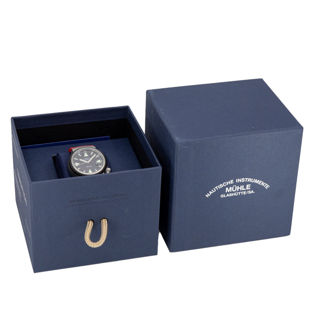 Mühle Glashütte Men's M1-41-03-KB-VIII S.a.r. Rescue Timer