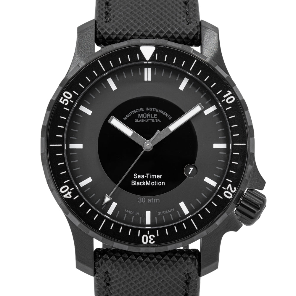 M1-41-83-CB- Muhle Glashutte Men's M1-41-83-CB SAR Sea-Timer BlackMotion