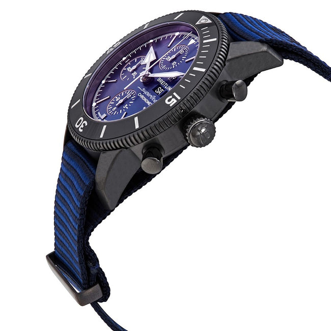 Breitling M133132A1C1W1 Superocean Heritage Blaues Zifferblatt Uhr