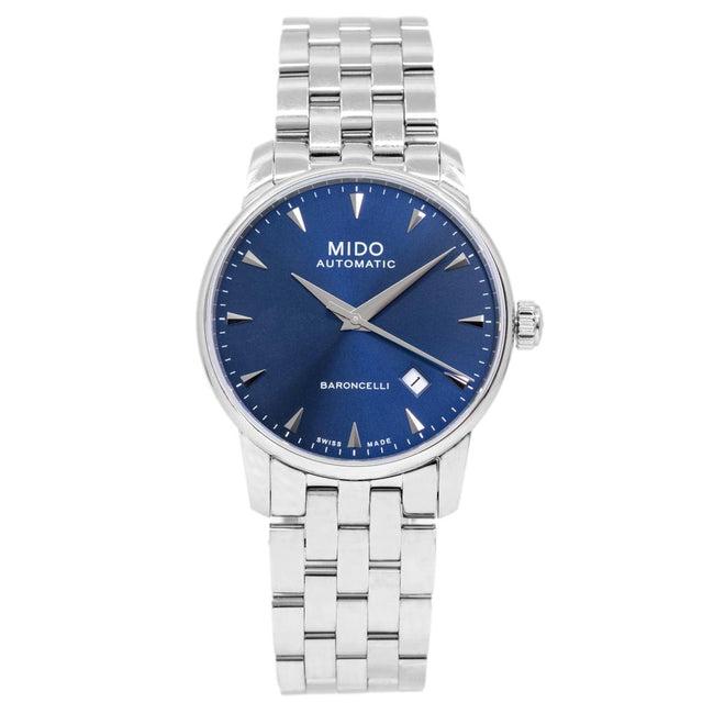Mido Herrenuhr M8600.4.15.1 Baroncelli Mitternachtsblau Datum