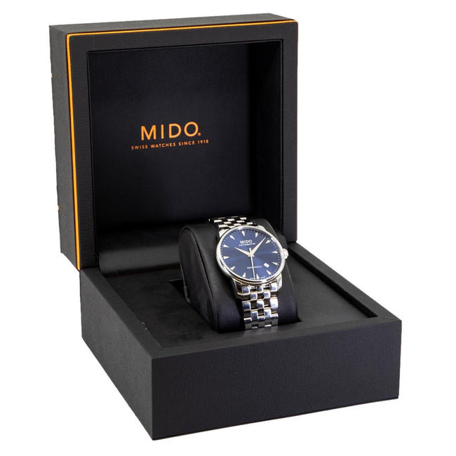 Mido Men's M8600.4.15.1 Baroncelli Midnight Blue Date Watch