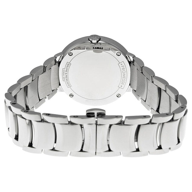 Baume&Mercier Ladies 10157 Promesse Silver Dial Quartz