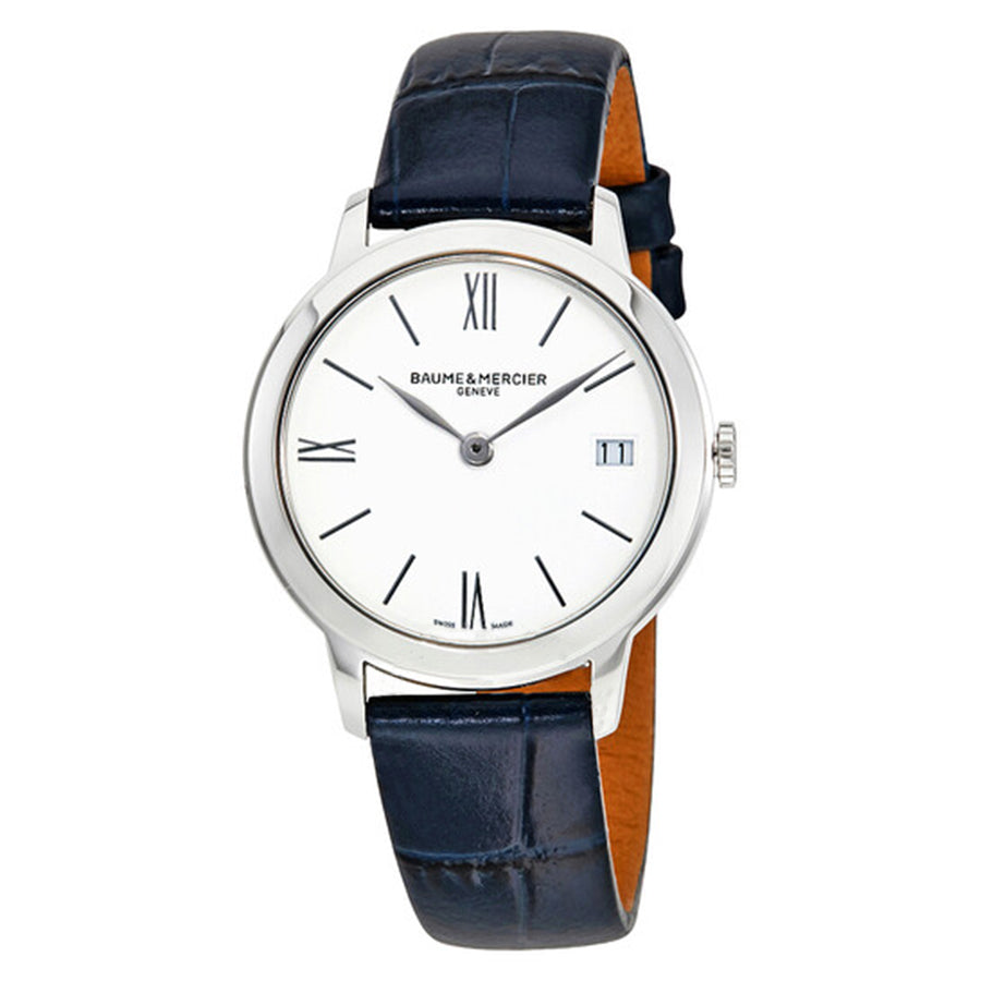 Baume&Mercier Ladies 10353 Classima Blue Strap Date Watch