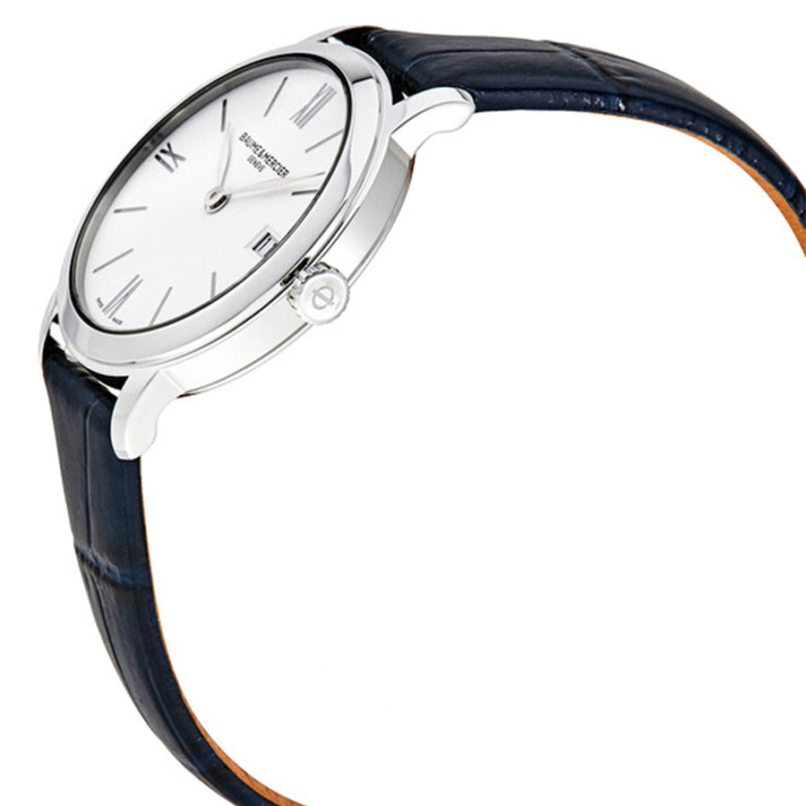 Baume&Mercier Ladies 10353 Classima Blue Strap Date Watch