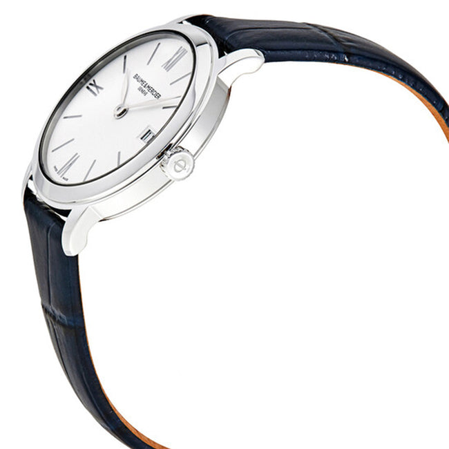 Baume&Mercier Ladies 10353 Classima Blue Strap Date Watch