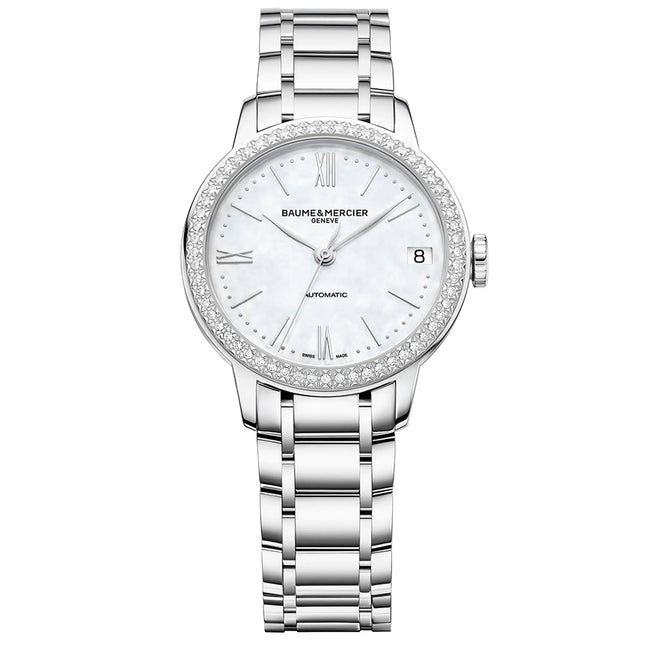 Baume&Mercier Ladies 10479 Classima Diamonds Set Auto