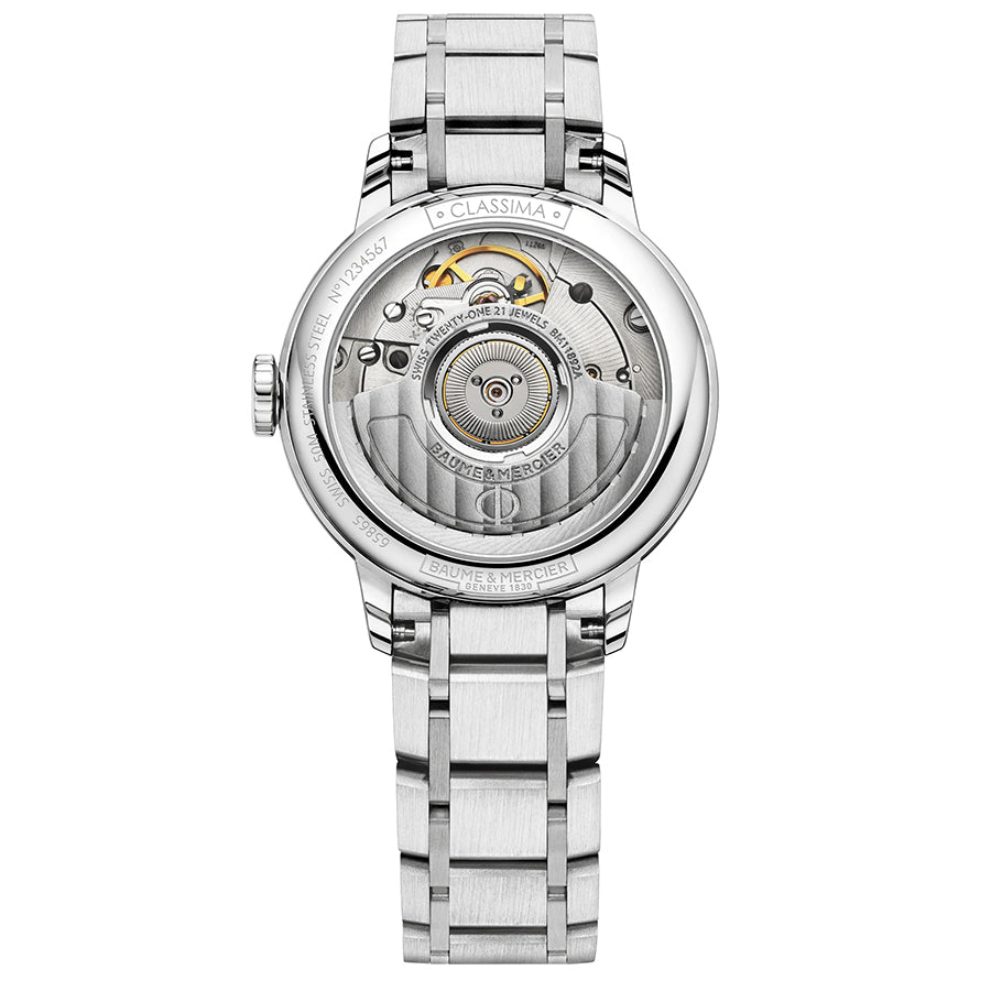 Baume & Mercier Ladies M0A10479 Classima Diamonds Set Auto