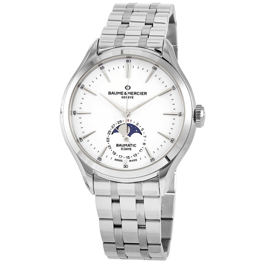 Baume&Mercier Men's 10552 Clifton Baumatic Moon Phase Watch