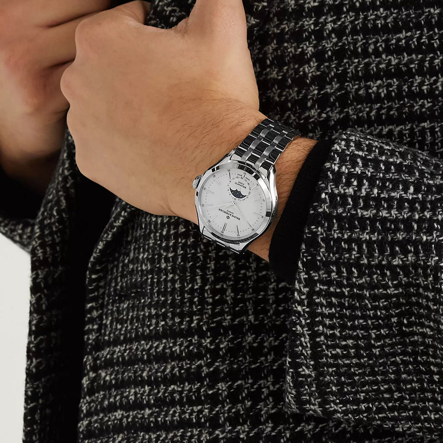 Baume&Mercier Men's 10552 Clifton Baumatic Moon Phase Watch