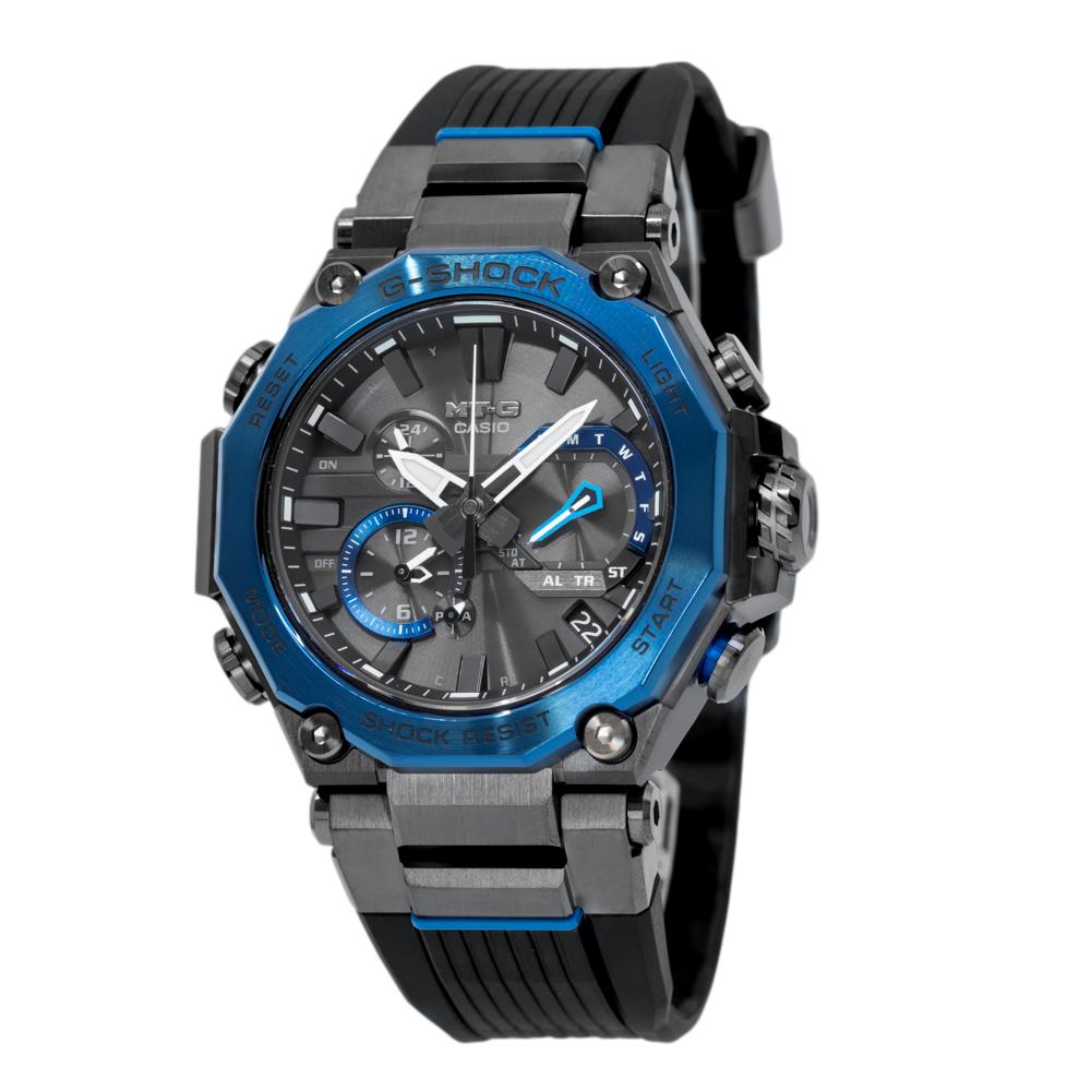 Casio Herrenuhr MTG-B2000B-1A2ER MT-G Shock mit blauer Lünette