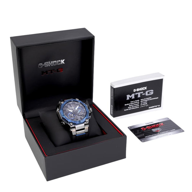 Casio Men's MTG-B2000B-1A2ER  MT-G Shock Blue Bezel Watch
