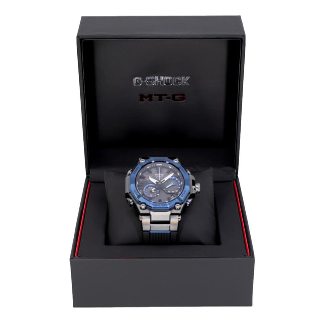 Casio Men's MTG-B2000B-1A2ER  MT-G Shock Blue Bezel Watch