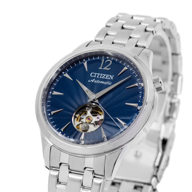Citizen NH9131-73L Mechanical Open Heart Automatic