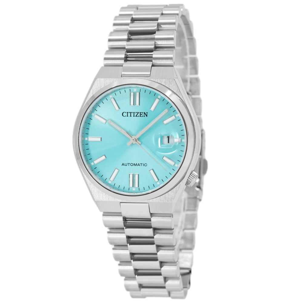 NJ0151-88M-Citizen NJ0151-88M Tsuyosa Turquoise Dial Mechanical