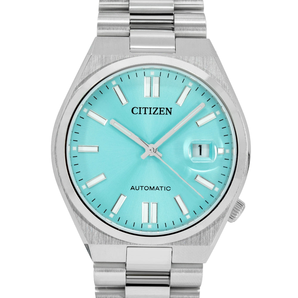 NJ0151-88M-Citizen NJ0151-88M Tsuyosa Turquoise Dial Mechanical