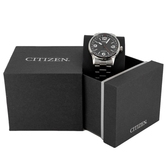 Citizen Men's NJ0160-87E Black Dial Auto
